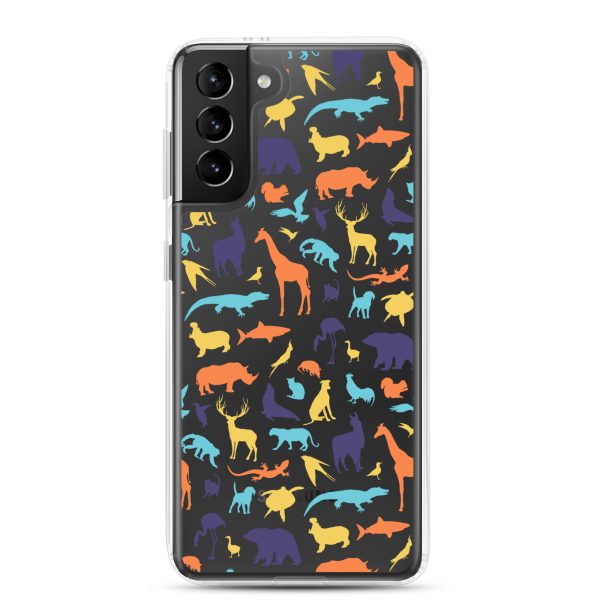 Animal Silhouette Samsung Clear Case