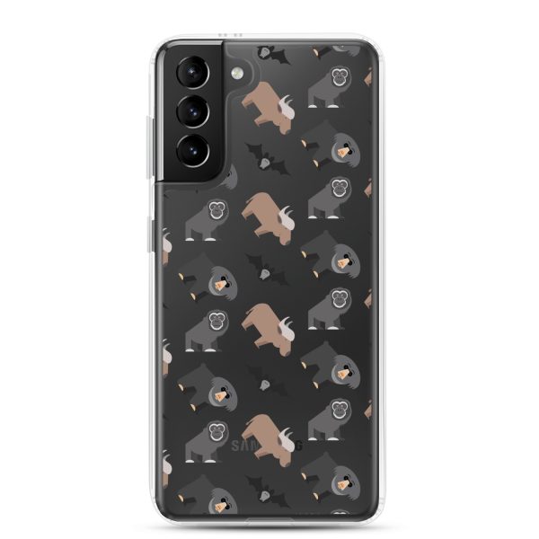 Asian Jungle Animal Samsung Clear Case