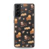 Asian Jungle Animals Samsung Clear Case