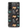 Asian Jungle Animals Samsung Clear Case