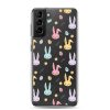 Colorful Bunnies Easter Samsung Clear Case