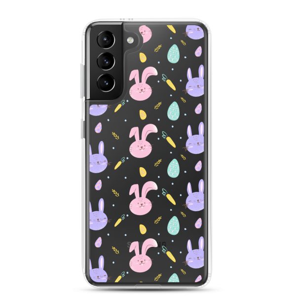 Cute Easter Bunnies Samsung Clear Case