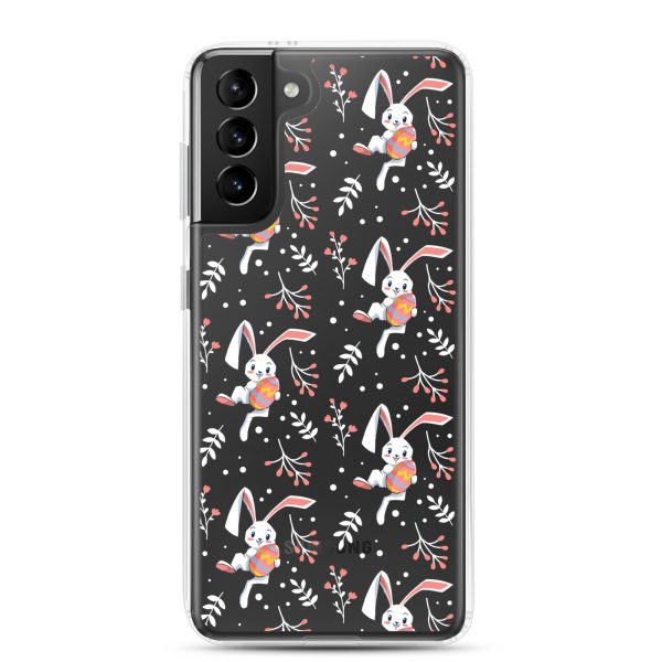 Cute Easter Rabbit Samsung Clear Case