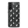 Cute Panda Samsung Clear Case