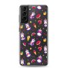Cute Panda Sweets Samsung Clear Case