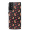 Cute Teddy Bear Samsung Clear Case