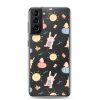 Easter Egg and Bunnies Samsung Clear Case