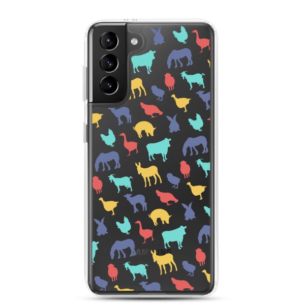 Farm Animals Samsung Clear Case