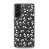 Watercolor Panda Bears Samsung Clear Case