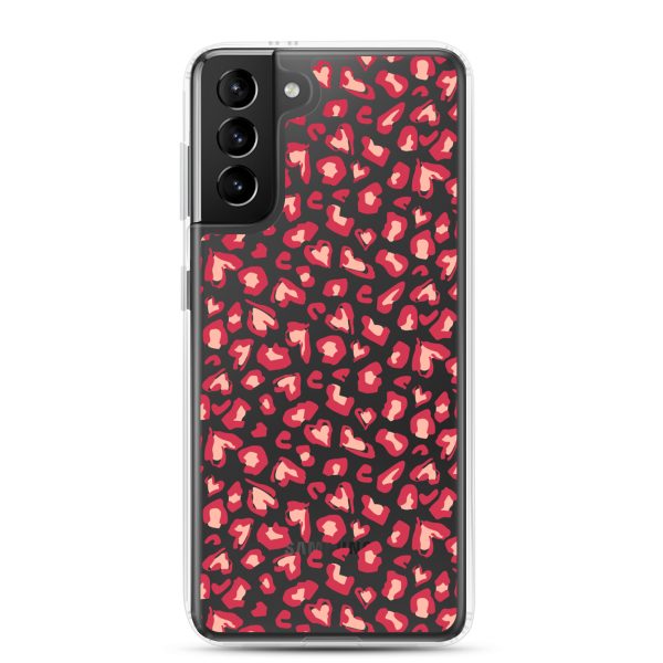 clear-case-for-samsung-samsung-galaxy-s21-plus-case-on-phone-6a5696163265f.jpg Leopard Heart Print Samsung Clear Case