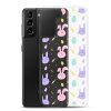 Cute Easter Bunnies Samsung Clear Case