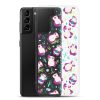 Cute Panda Bamboo Samsung Clear Case