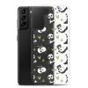 Cute Panda Bear Samsung Clear Case
