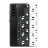 Cute Panda Samsung Clear Case