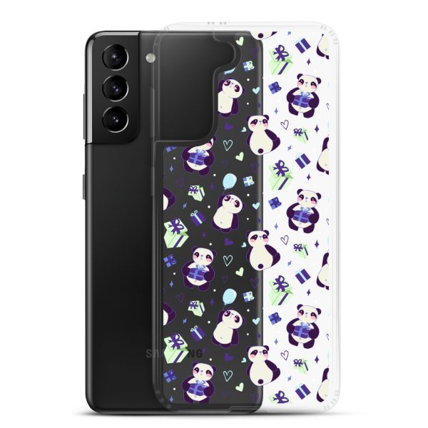 Cute Panda Presents Samsung Clear Case
