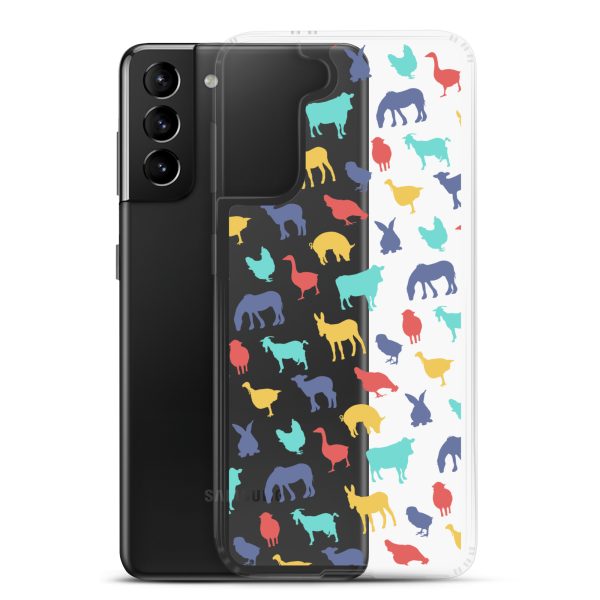 Farm Animals Samsung Clear Case