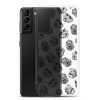Illustrated Gorilla Seamless Samsung Clear Case