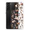 Vintage Halloween Samsung Clear Case