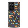 Animal Silhouette Samsung Clear Case