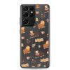 Asian Jungle Animals Samsung Clear Case