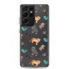 Asian Jungle Animals Samsung Clear Case