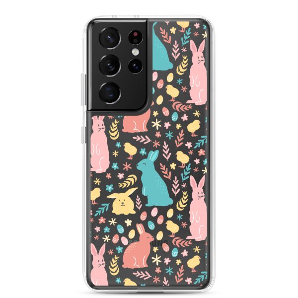 Colorful Easter Samsung Clear Case