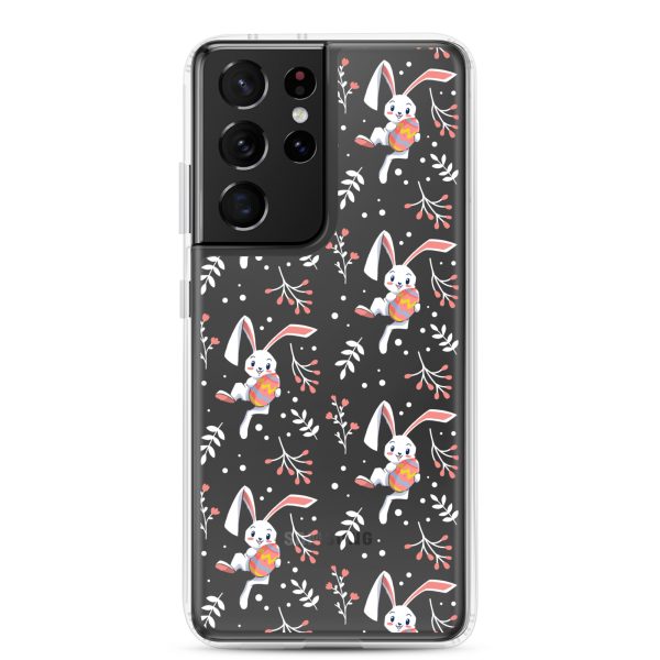 Cute Easter Rabbit Samsung Clear Case