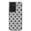 Cute Panda Bears Samsung Clear Case