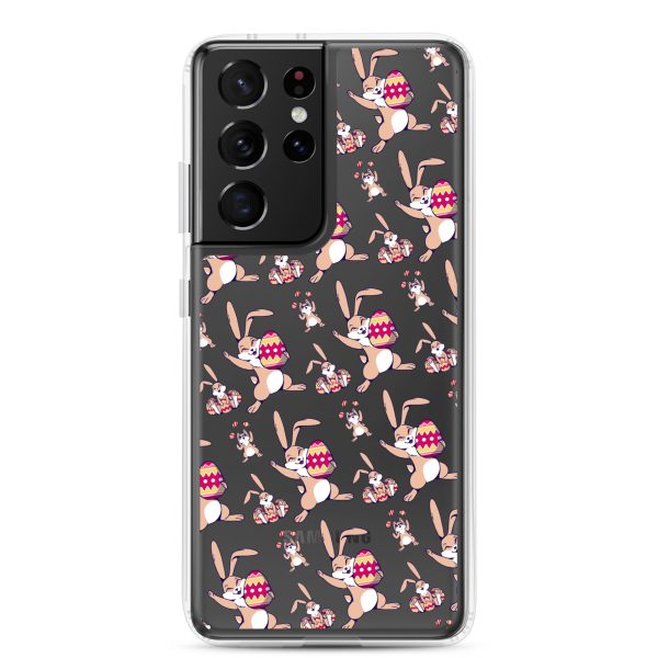 clear-case-for-samsung-samsung-galaxy-s21-ultra-case-on-phone-6a53c3697c775.jpg Easter Bunny With Egg Samsung Clear Case