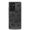 Panda Bears Bamboo Samsung Clear Case
