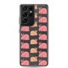 Pink Bunnies Samsung Clear Case