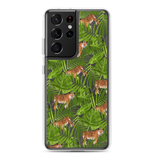 Tiger Samsung Clear Case