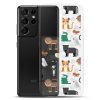 Amazon Jungle Animals Samsung Clear Case