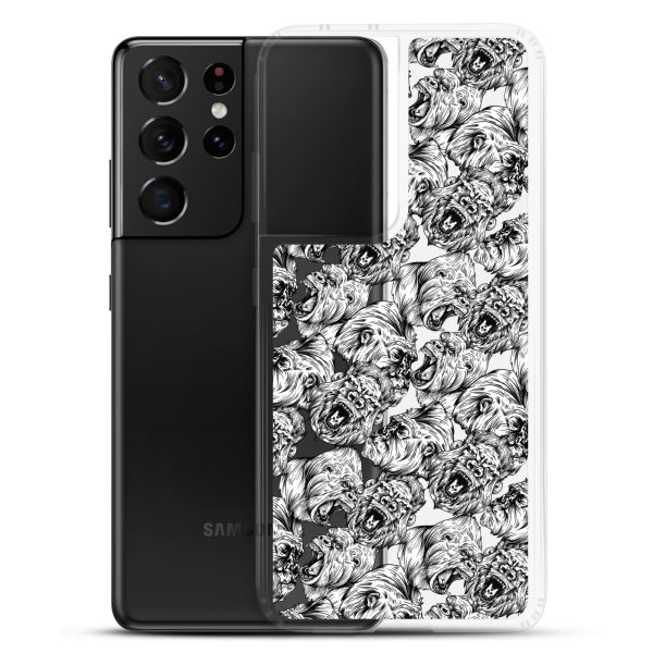 Angry Gorillas Samsung Clear Case