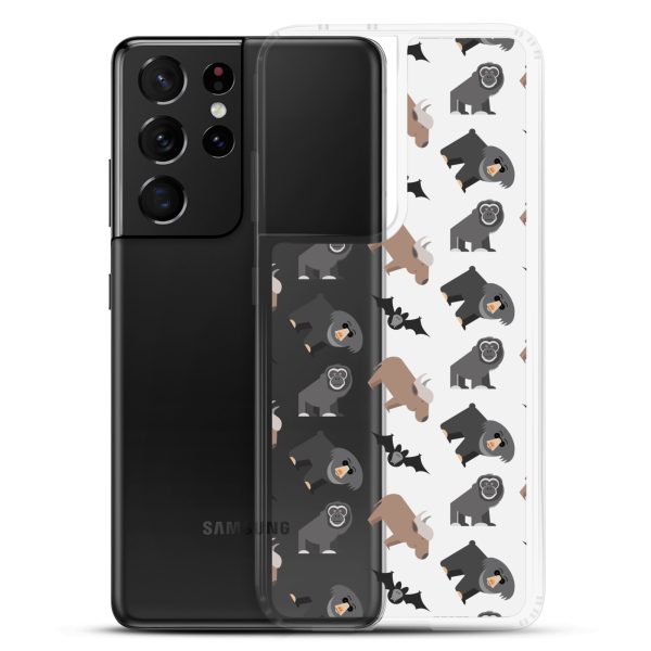 Asian Jungle Animal Samsung Clear Case