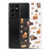 Asian Jungle Animals Samsung Clear Case