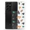 Asian Jungle Animals Samsung Clear Case