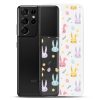 Colorful Bunnies Easter Samsung Clear Case