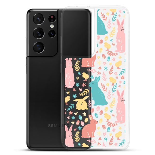 Colorful Easter Samsung Clear Case