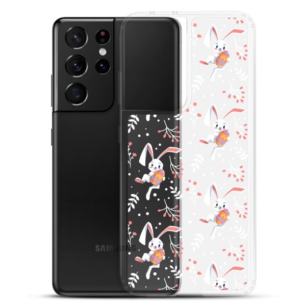 Cute Easter Rabbit Samsung Clear Case