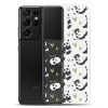 Cute Panda Bear Samsung Clear Case