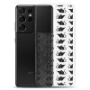 Rat Silhouette Samsung Clear Case