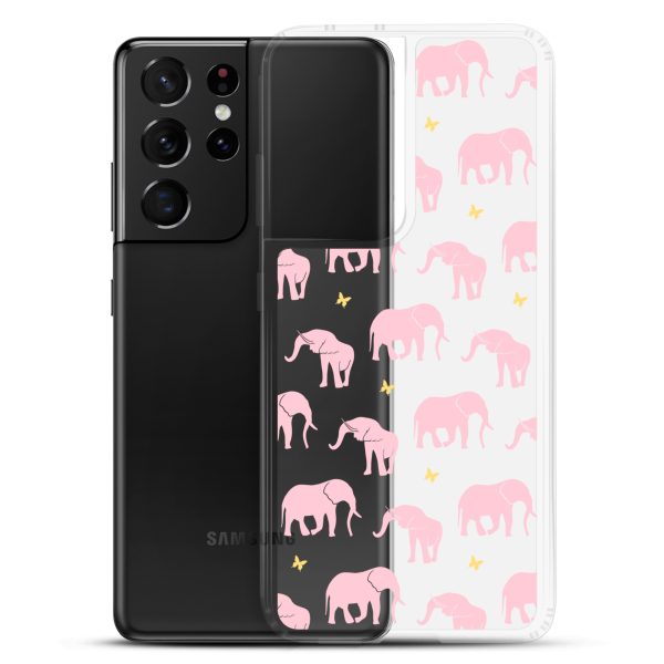clear-case-for-samsung-samsung-galaxy-s21-ultra-case-with-phone-6a53d25ee9f47.jpg Seamless Elephant Silhouette Samsung Clear Case