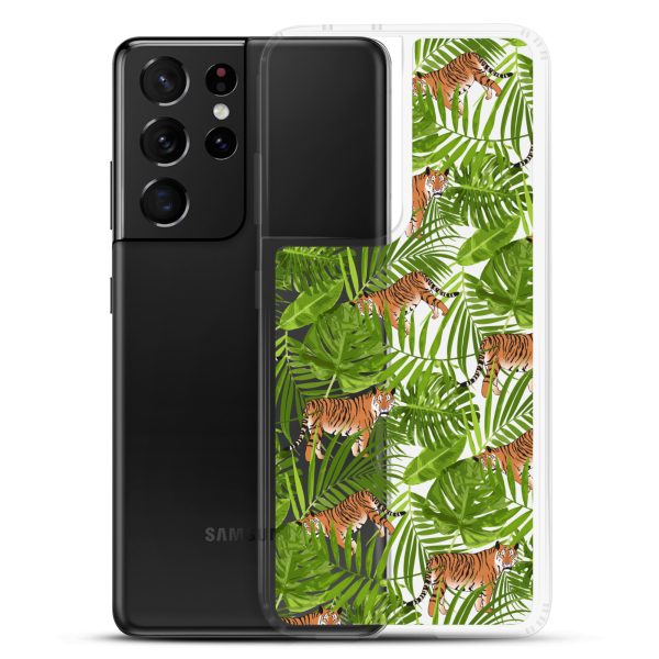 Tiger Samsung Clear Case
