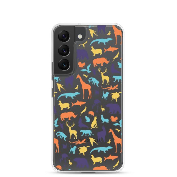 Animal Silhouette Samsung Clear Case