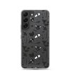 Black and White Halloween Samsung Clear Case