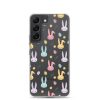 Colorful Bunnies Easter Samsung Clear Case