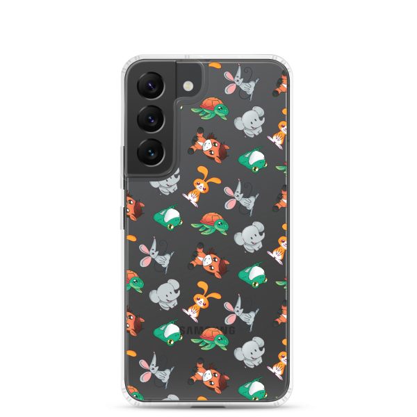 Cute Animals Samsung Clear Case