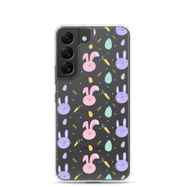 Cute Easter Bunnies Samsung Clear Case