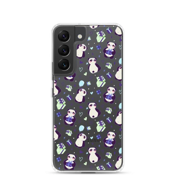 Cute Panda Presents Samsung Clear Case